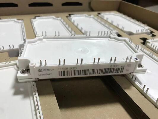 FP50R12KE3 1200V 50A PIM IGBT Moduł TRENCHSTOP™ IGBT3 Niskie VCE(sat) Niskie straty przełączania Zintegrowany prostownik i hamulec Miedziana płyta bazowa NTC Do napędów silnikowych