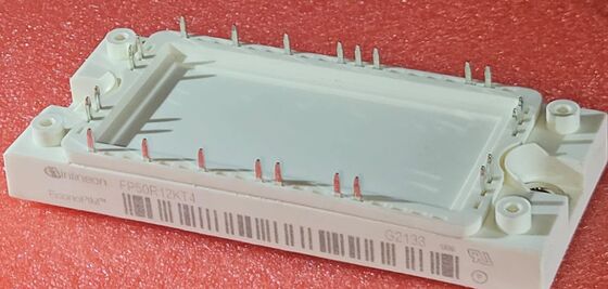 FP50R12KT4 1200V 50A PIM IGBT Moduł TRENCHSTOP™ IGBT4 Niskie straty przełączania Zintegrowany prostownik i hamulec Miedziana płyta bazowa NTC Wysoka częstotliwość przełączania do napędów silników i HVAC