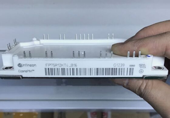 FP75R12KT4 B16 1200V 150A PIM Moduł IGBT Trench Field Stop Low VCE ((sat) 2.25V Zintegrowany wyprostowacz i NTC Basesplate miedziana 150 °C Działanie dla napędów silnikowych i UPS