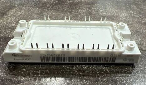 FS75R12KT3 1200V 75A Moduł IGBT Trenchstop IGBT3 Fast EmCon Diode Sixpack Konfiguracja zintegrowana NTC Niska indukcja Wysoka gęstość mocy EconoPACKTM2 dla napędów