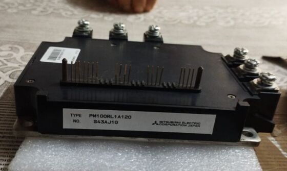 PM100RL1A120 1200V 100A IPM 5th-Gen CSTBTTM Low VCE ((sat) 1.75V Integrated Drive Short-Circuit Protection Over-Temp Detection Error Output UL Certified for Drives (Certyfikowany UL dla napędów)