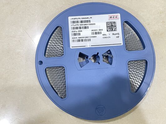 SM4004PL-TP 400V 1A Diodę ogólnego przeznaczenia Niskie VF 1.1V Niskie przecieki 5μA Wysokie napięcie 30A SOD-123FL -65°C do 175°C Zgodny z RoHS dla źródeł zasilania i oświetlenia LED