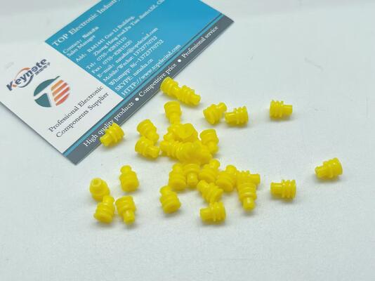 281934-2 2-pozycyjny złącznik typu header o rastrze 2,5 mm, kątowy, przelotowy, ekranowany, z blokadą cierną i polaryzacją, cynowany, do zastosowań przemysłowych i motoryzacyjnych