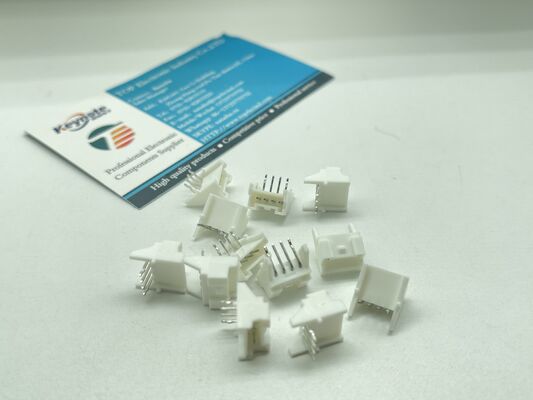 S04B-PASK-2 4-Pin 2,0 mm Pitch Top-Entry Header Friction Lock UL94V-0 Nylon 3A 250V -25°C do +85°C THT Mount JST PA Series dla urządzeń