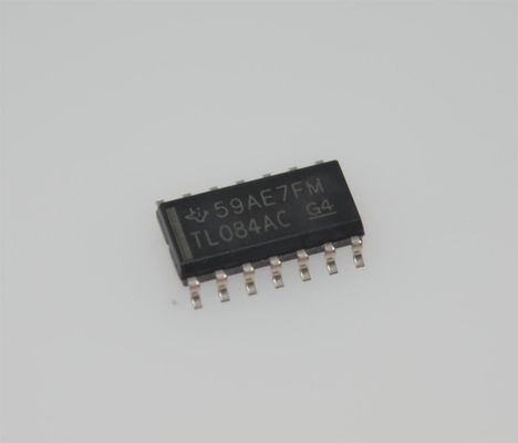 TL084ACDR Quad Precision JFET Op Amp 4MHz BW 13V/μs Prędkość przeciągania ±18V Zasilanie 3pA Wprowadzanie Bias SOIC-14 -40°C do +125°C