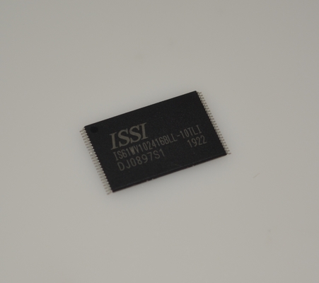 IS61WV102416BLL-10TLI 1Mx16 Wysokiej Prędkości 10ns SRAM 3.3V Operacja Niska Moc Przemysłowa Temperatura (-40°C do +85°C) 48-kulaty pakiet BGA Operacja asynchroniczna Wysoka niezawodność Przechowywanie danych