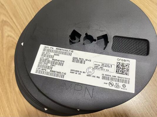 MMBTA92LT1G PNP tranzystor 300V VCEO 500mA Ic SOT-23 wysokiego napięcia niskiego nasycenia szybkie przełączanie dla telekomunikacji i przemysłu